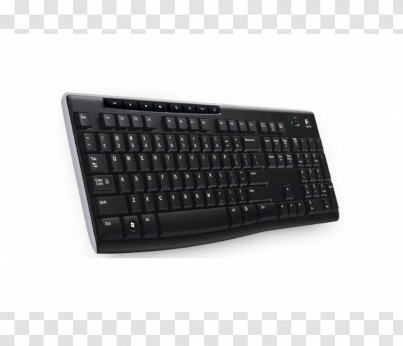 Computer Keyboard Mouse Logitech Unifying Receiver Wireless - Numeric Keypad Transparent PNG