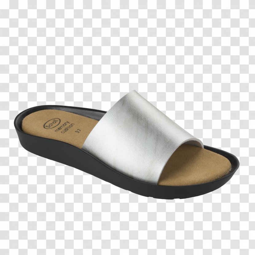 Prozimed Slipper Silver Sandal Shoe Transparent PNG