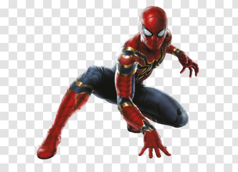 Spider-Man Iron Man Black Panther Hulk Spider - Fictional Character - Spider-man Transparent PNG