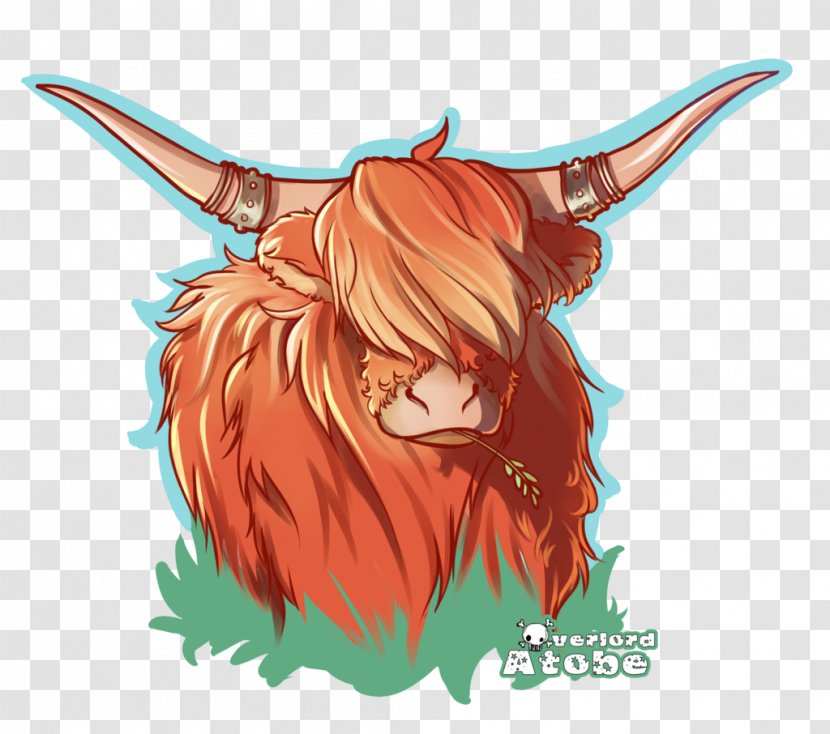 Highland Cattle Jersey Hereford Limousin Dexter - Cartoon - Cow Print Transparent PNG