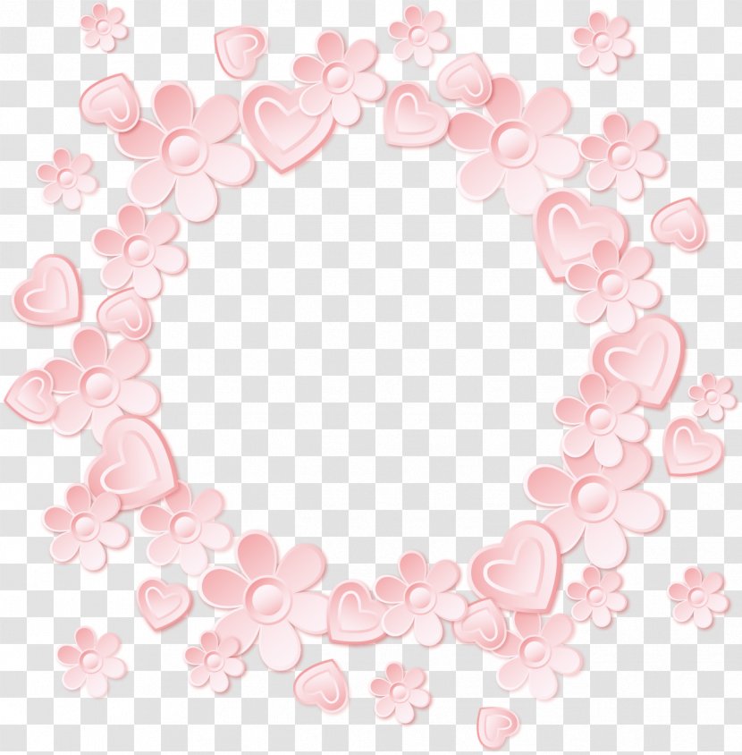 Heart Pink Valentine's Day - Color - Valentines Transparent PNG