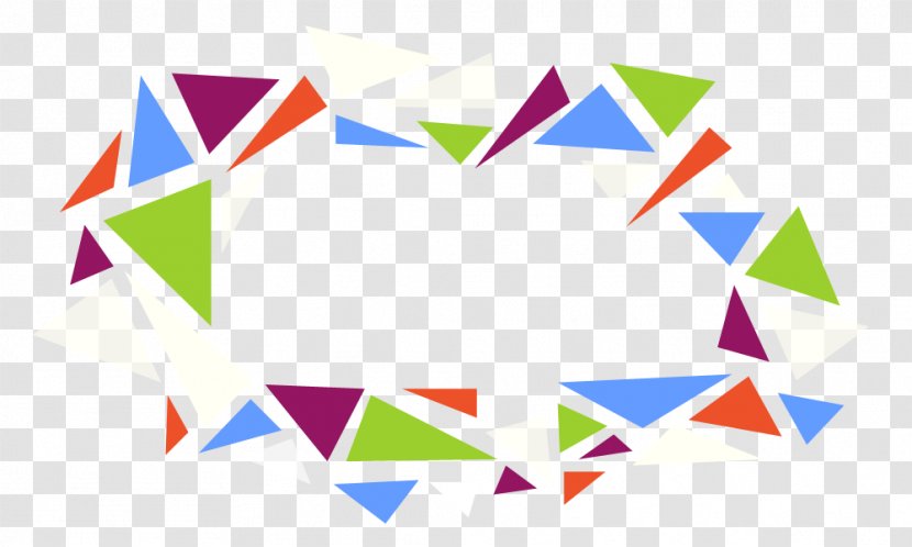 Graphic Design Triangle Circle - Art Paper - Color Transparent PNG