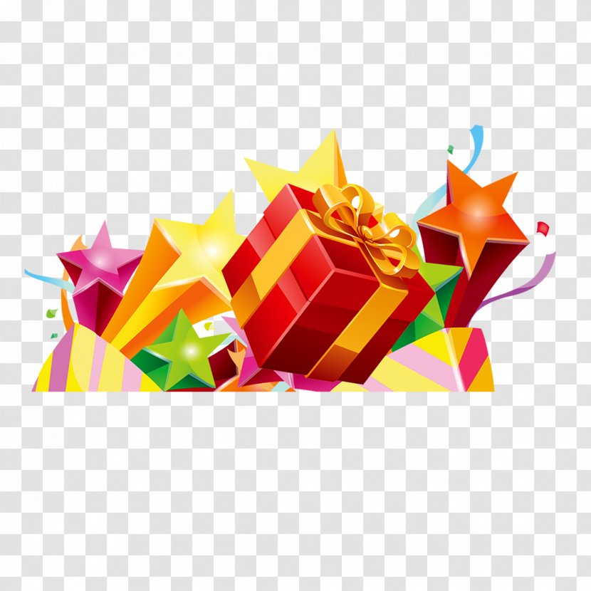 Gift Box Red Transparent PNG