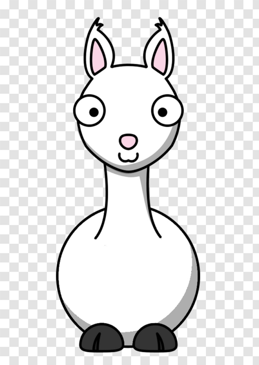 Llama Clip Art Vicuña Image Drawing - Cartoon - RABIT CARTOON Transparent PNG