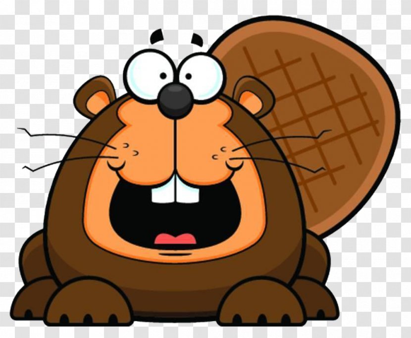 Beaver Cartoon Royalty-free - Food - Big Mouth Transparent PNG
