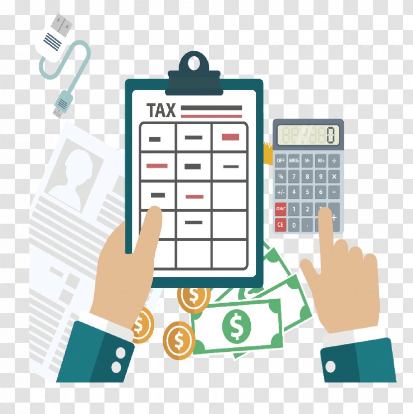 Goods And Services Tax Filing Return Form - Office Equipment - The Accountant Is At Work Transparent PNG