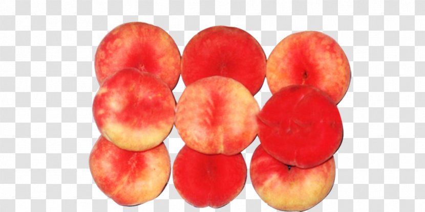 Xiantao Saturn Peach Auglis Fruit - Local Food - Peaches Transparent PNG