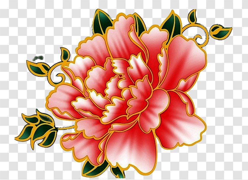 Floral Design Vector Graphics Image Moutan Peony - Daisy Family - Life Transparent PNG
