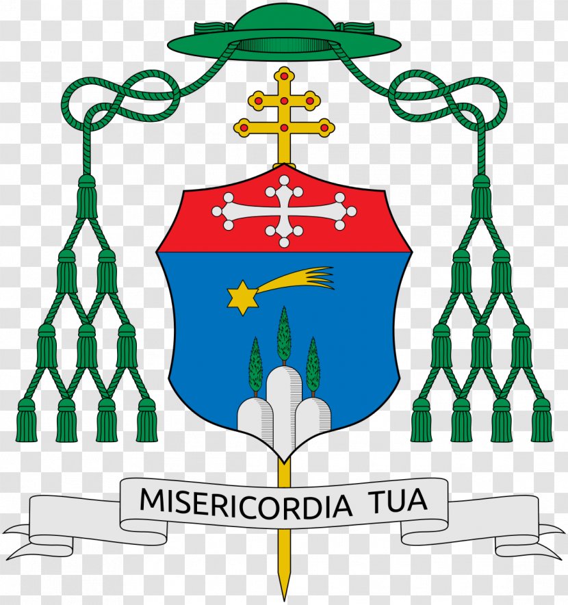 Cardinal Coat Of Arms Archbishop Ecclesiastical Heraldry - Tree Transparent PNG