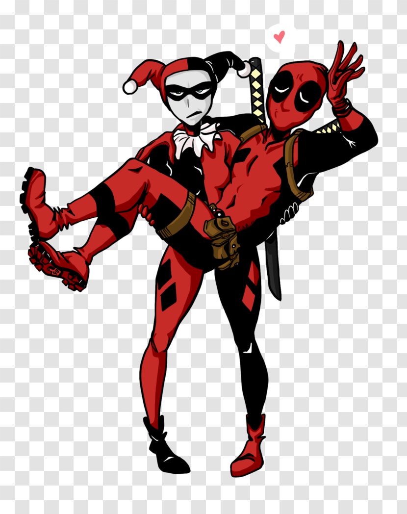 Harley Quinn Deadpool Joker Supervillain Superhero Transparent PNG