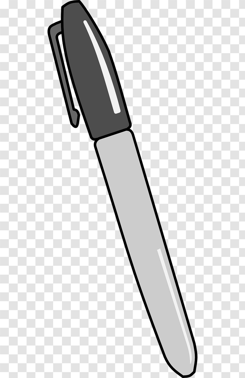 Permanent Marker Pen Sharpie Clip Art Transparent PNG