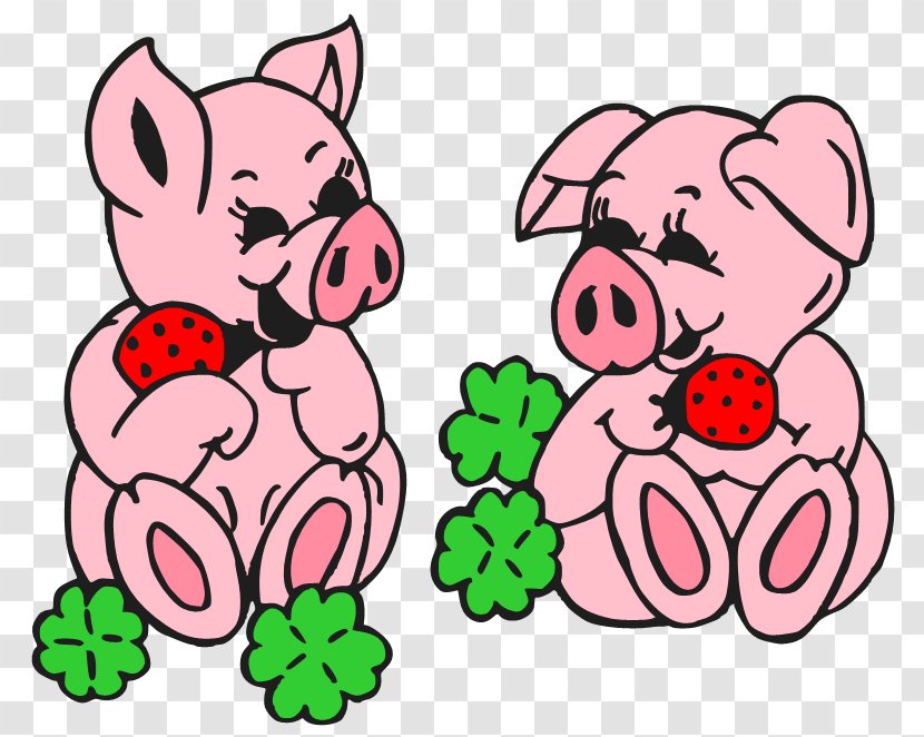 Domestic Pig Cartoon Clip Art - Smile - Westie Clipart Transparent PNG