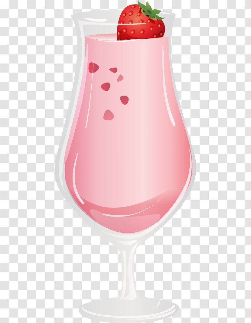 Wine Glass Strawberry - Summer Transparent PNG