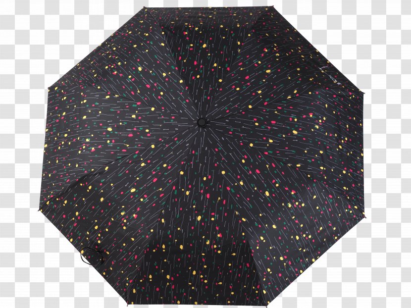 Umbrella Violet Pattern - Red Dot Black Transparent PNG
