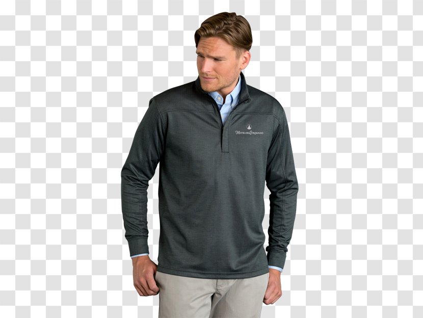 Hoodie Sweater Clothing Cardigan T-shirt - Shirt - 1 4 Zip Pullover Transparent PNG