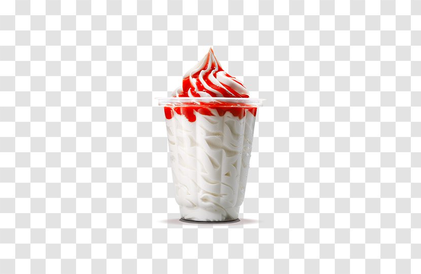 Sundae Ice Cream Milkshake Hamburger - Soft Serve Transparent PNG