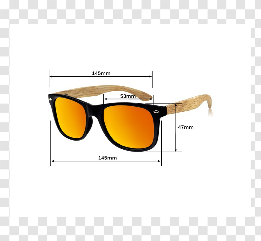Sunglasses Goggles - Rectangle - Polarizer Driver's Mirror Transparent PNG