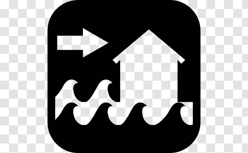Flood Clip Art - Monochrome - Icon Transparent PNG