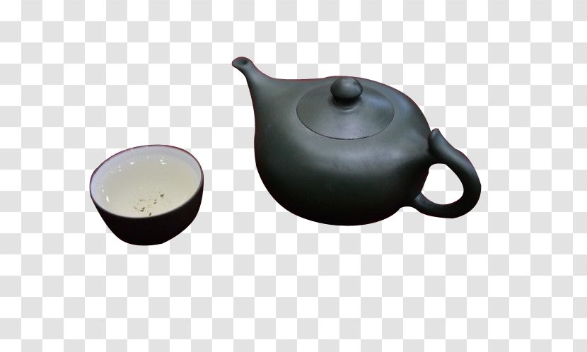 Xinyang Maojian Tea Taiping Houkui Green Teapot - Pottery Transparent PNG