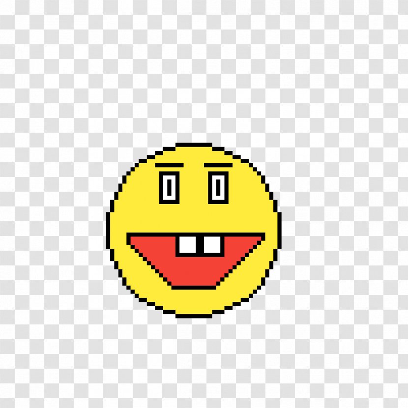 Pixel Art Drawing Image Vector Graphics - Yellow - Crying Emoji Face Transparent PNG