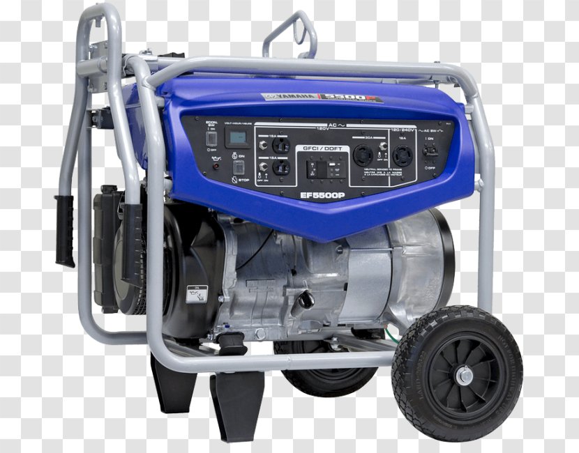 Electric Generator Yamaha Motor Company EF2000iS 2000 Watt Inverter Motorcycle Diesel - Sales Transparent PNG