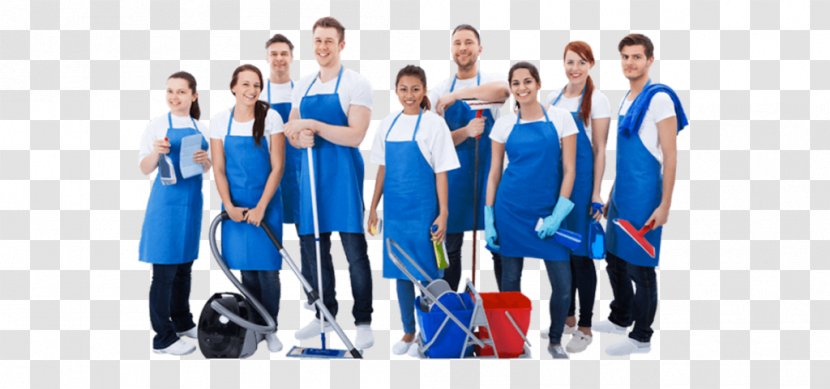 Maid Service Cleaner Commercial Cleaning Housekeeping - Social Group - Electric Blue Transparent PNG