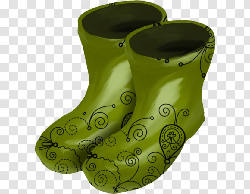 Green Boot Shoe - Idea - Boots Transparent PNG