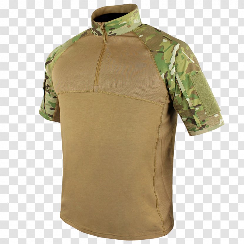 T-shirt MultiCam Army Combat Shirt Sleeve - Raglan - Unwanted Prevention Transparent PNG