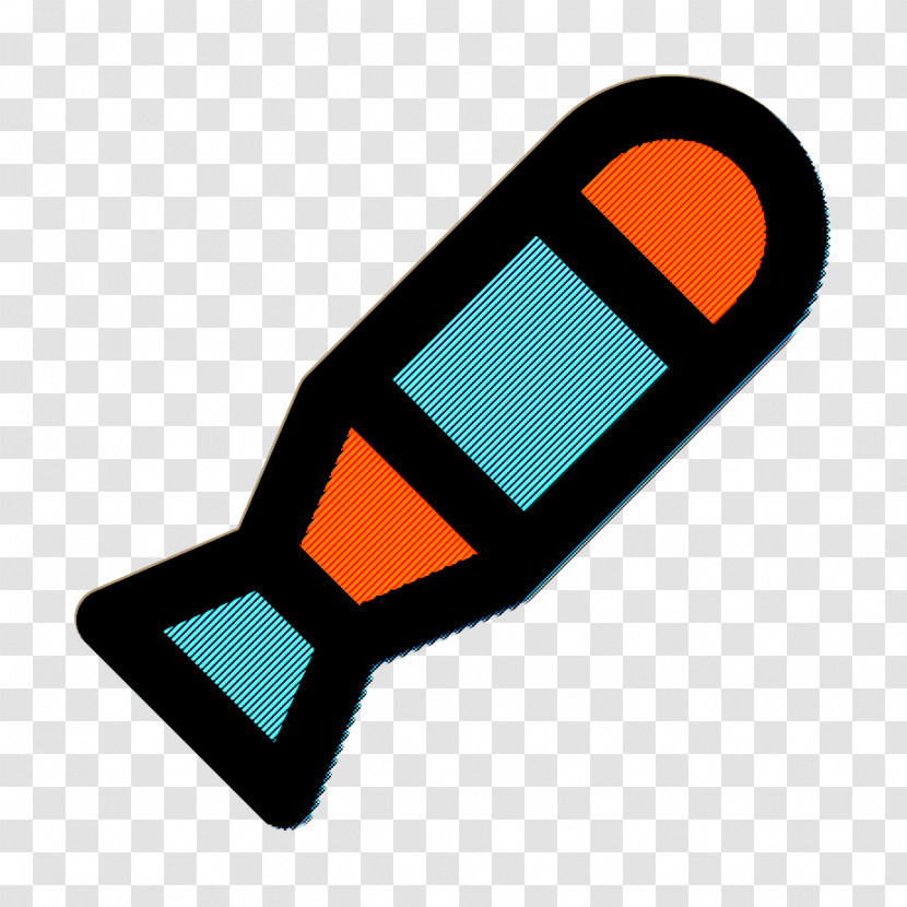 Missile Icon Military Color Icon Bomb Icon Transparent PNG