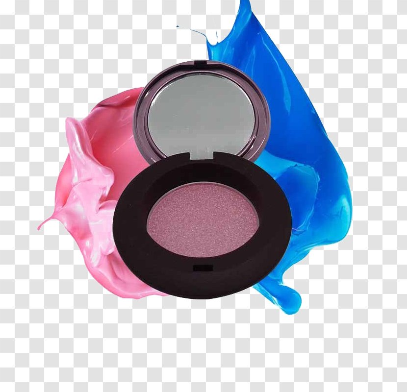 Eye Shadow Paint Pink Clip Art - Cosmetics - Makeup Transparent PNG