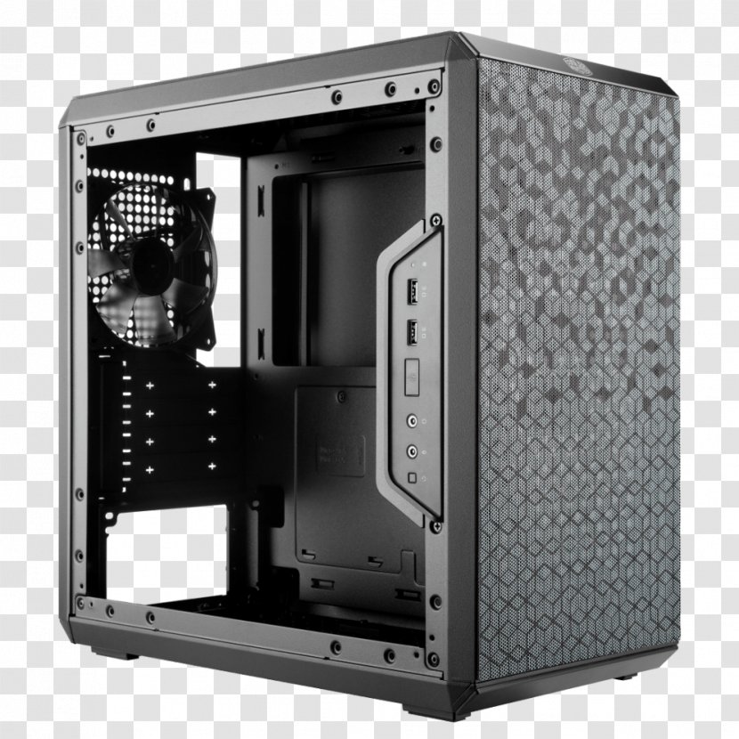 Computer Cases & Housings MicroATX Cooler Master Silencio 352 - Power Converters Transparent PNG