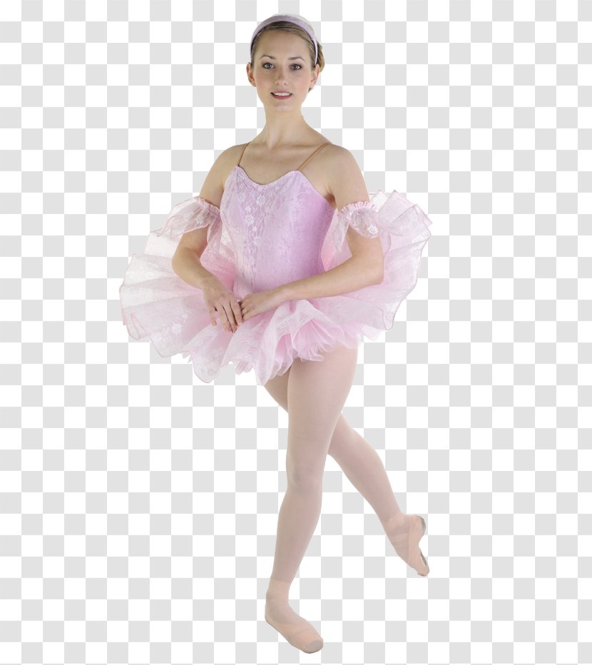 Pink Background - Costume - Dress Ballet Flat Transparent PNG