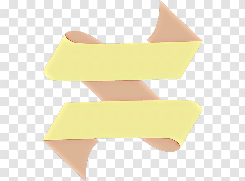 Yellow Footwear Paper Product Paper Shoe Transparent PNG