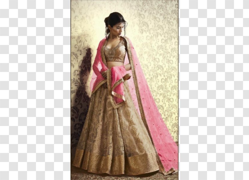 Gagra Choli Lehenga Nakkashi Wedding Dress - Costume Design - Lehnga Transparent PNG