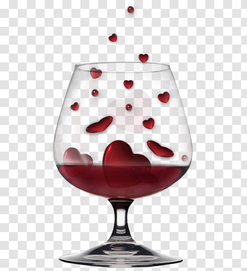 Valentine's Day Love Dragobete Friendship February 14 - Friterie - Glass With Hearts PNG Picture Clipat Transparent PNG
