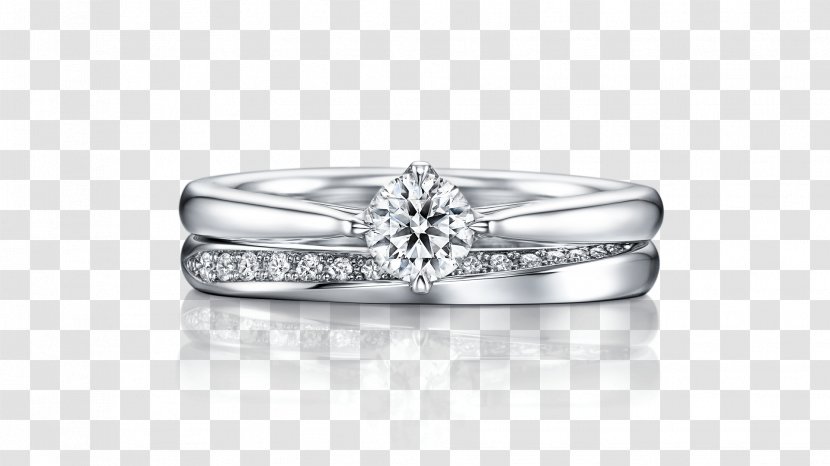 Wedding Ring I-PRIMO Ginza Engagement Platinum - Ceremony Supply Transparent PNG