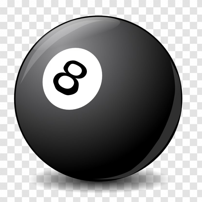 Magic 8-Ball Eight-ball Billiards Billiard Balls - Eight Ball Transparent PNG