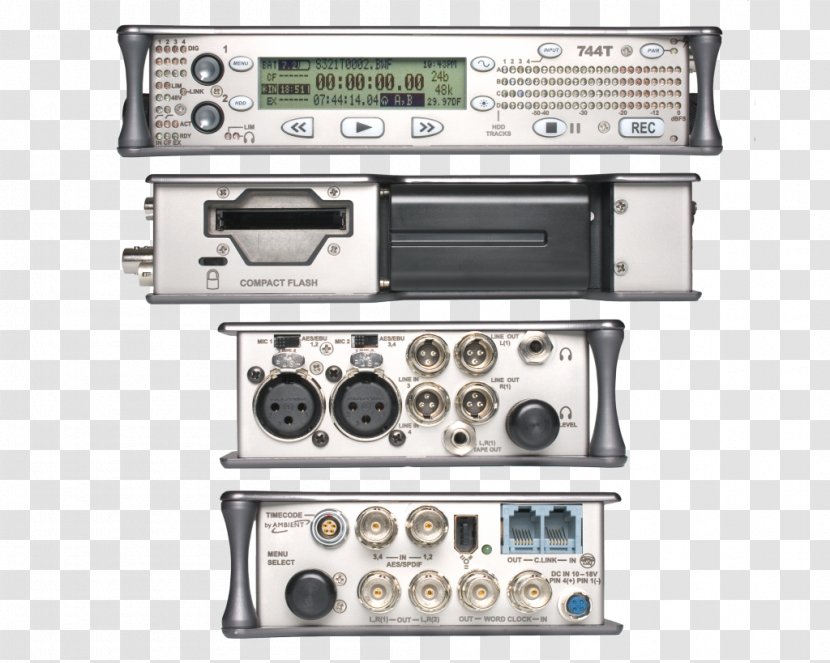 Sound Devices Microphone Tape Recorder Cards & Audio Adapters Transparent PNG