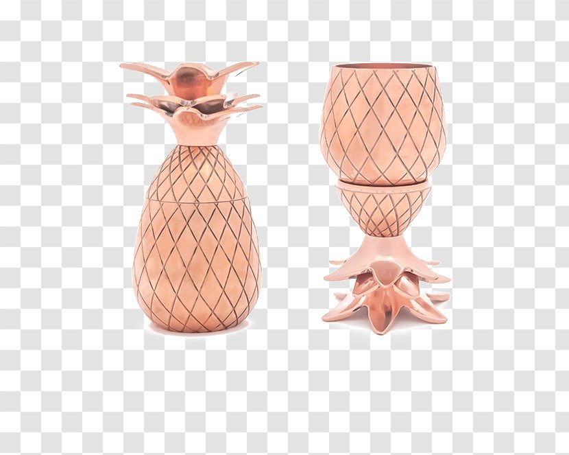 Cocktail Shaker Sake Set Shot Glasses Pineapple - Glass Transparent PNG