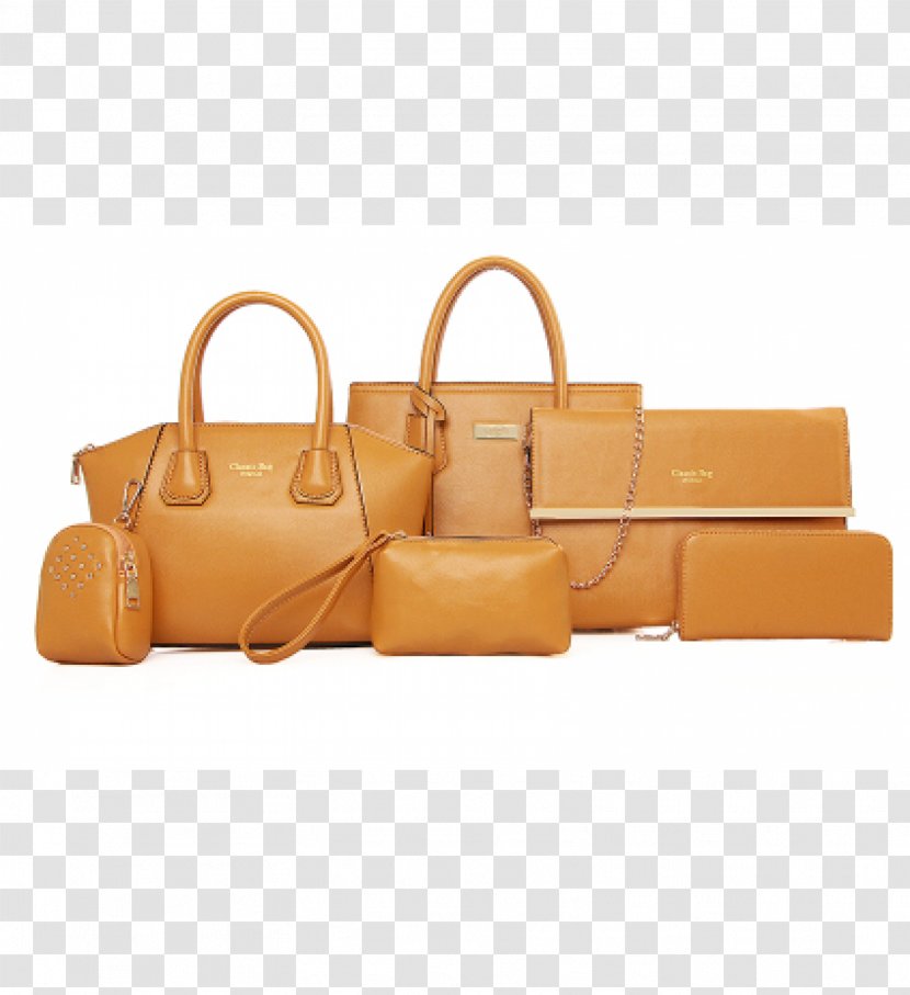Handbag Leather Caramel Color - Material Transparent PNG