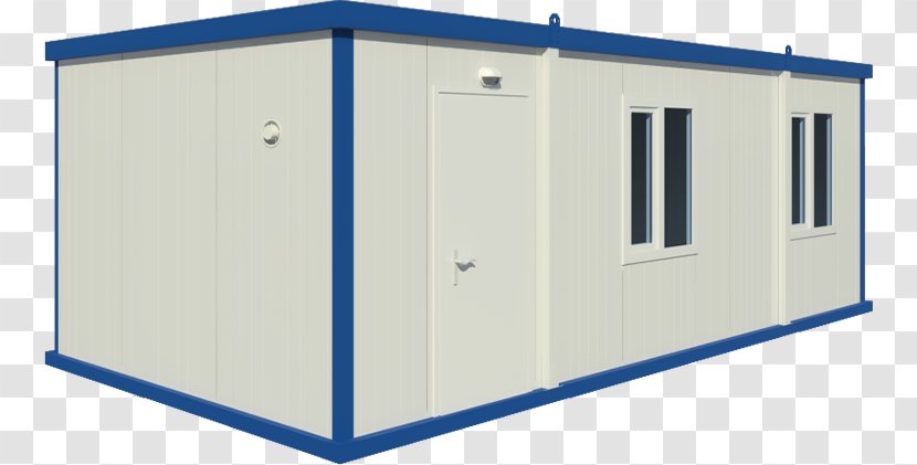 Square Meter House Intermodal Container Prefabrication - Facade - Wc Plan Transparent PNG
