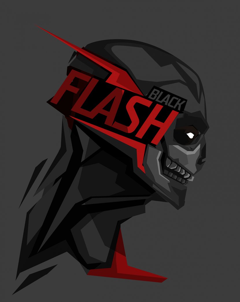 The Flash Hunter Zolomon Wally West Eobard Thawne - Black Transparent PNG