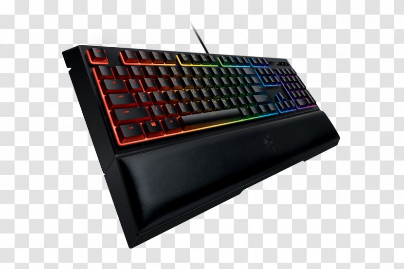 Computer Keyboard Razer Ornata Chroma BlackWidow Destiny 2 Inc. - Electronic Device - Gaming Keypad Transparent PNG