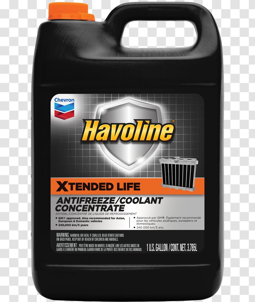 Chevron Corporation Car Antifreeze Coolant Havoline Transparent PNG