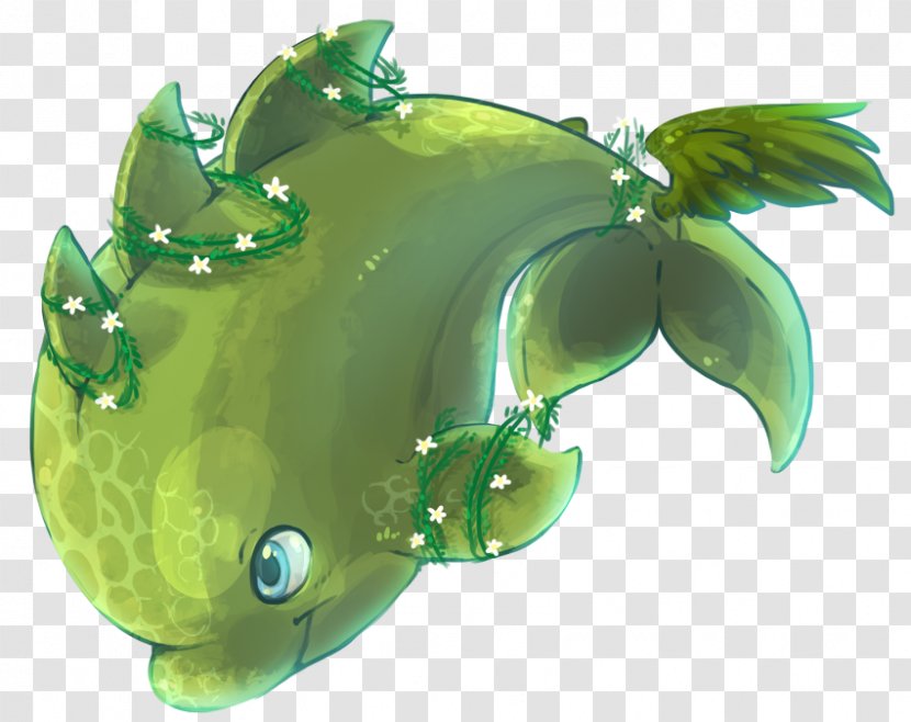 DeviantArt Digital Art Fish Data - Green - Water Chestnut Transparent PNG