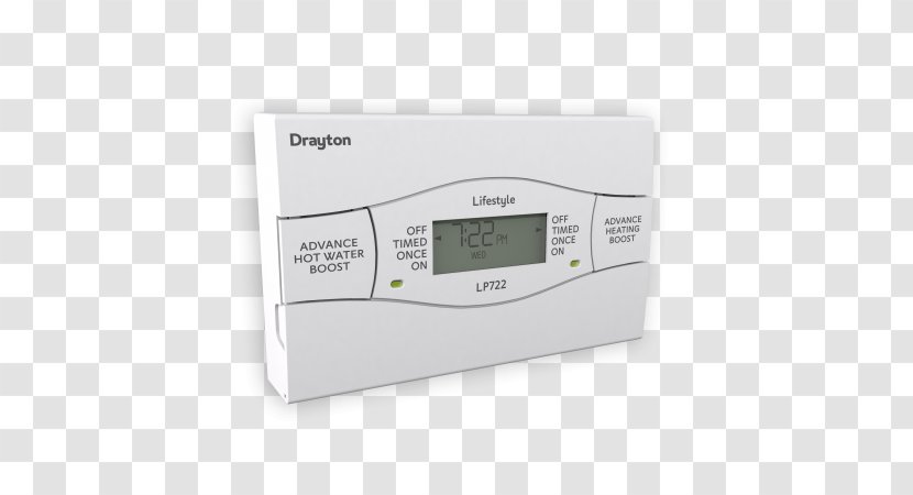 Thermostat Drayton LP112 24 Hour Programmer 25473 Central Heating Day Of The - Plumbing - Shadow Angle Transparent PNG