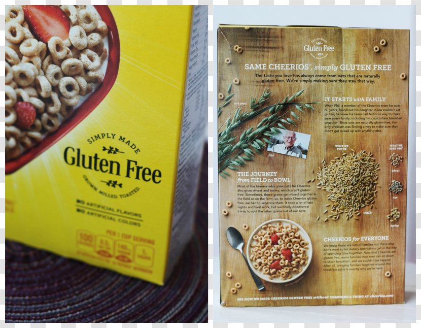 Breakfast Cereal Honey Nut Cheerios Gluten - Oats Transparent PNG