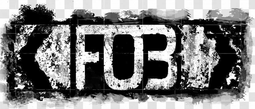 Logo F.O.B. Reap What You Sow Death Metal Brand - Black And White - Fallout Transparent PNG