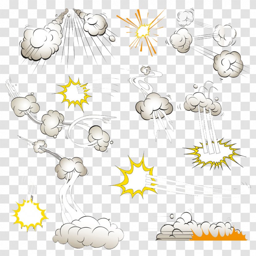 Cloud Google Images - Floristry - Collection Of Hand-painted Explosion Transparent PNG