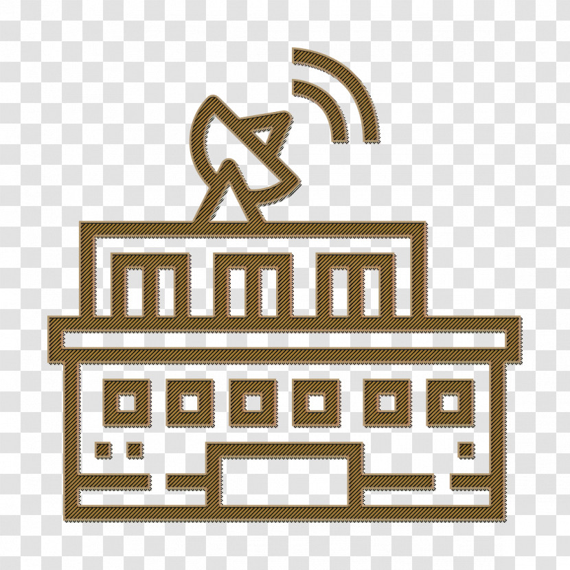 Newspaper Icon Center Icon Building Icon Transparent PNG